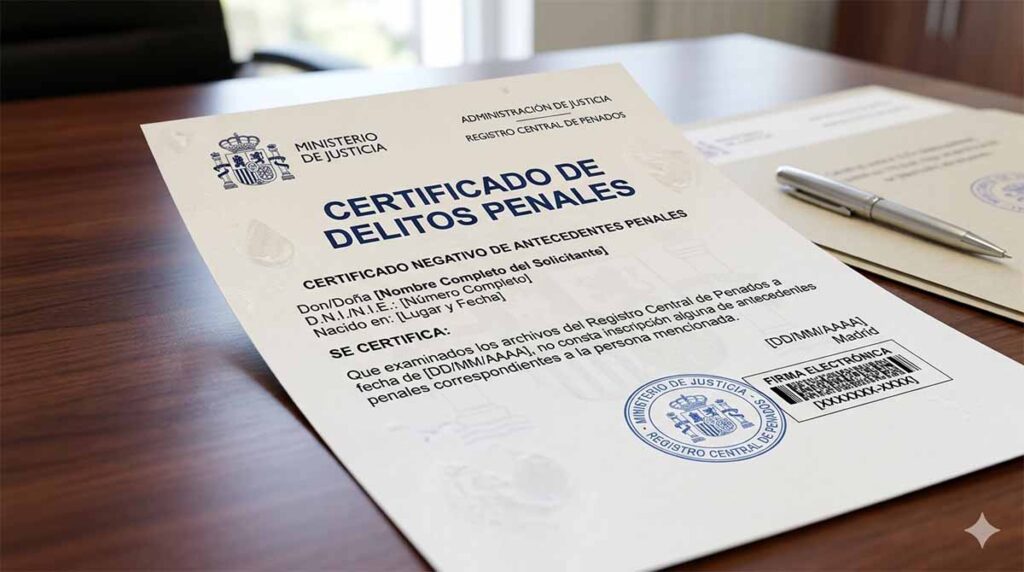 Asesoría en Certificado de Antecedentes Penales